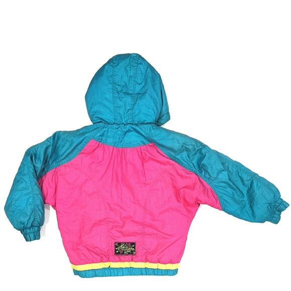 Arctic Racer Retro Colorblock Winter Coat - Picture 3 of 6